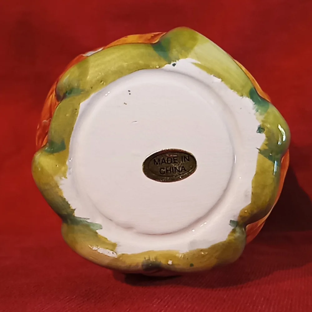 Tea Light Candle Lamp. PINEAPPLE Ceramic Holder. By Island Heritage 2007. - Picture 7 of 14